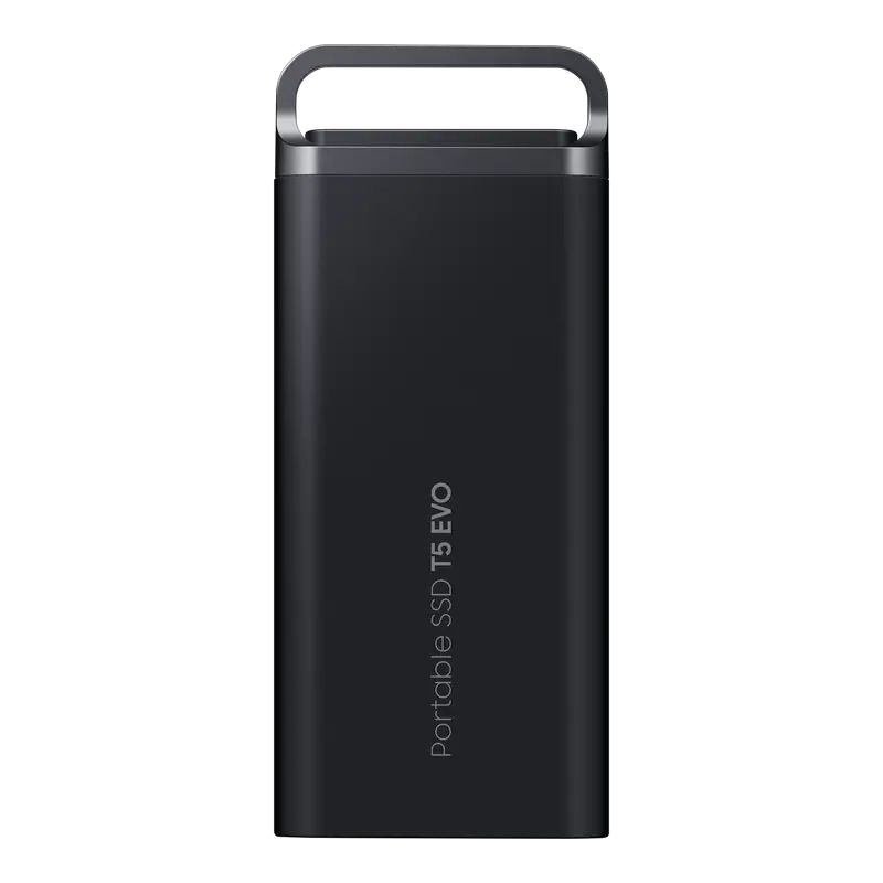 SSD portabil extern Samsung T5 EVO, 4 TB, Negru (MU-PH4T0S/EU)