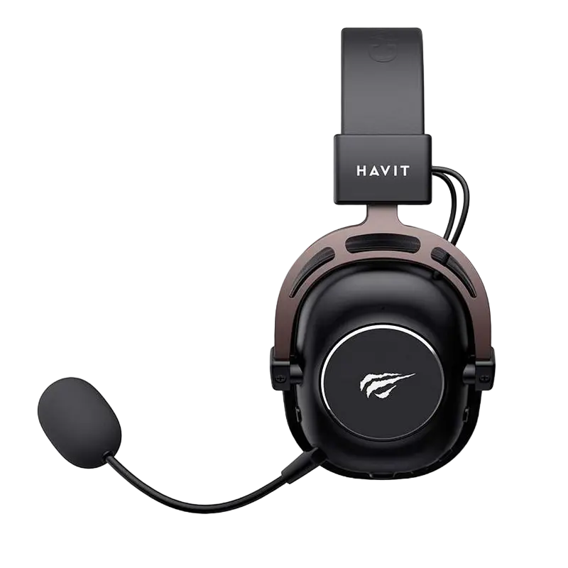 Игровые наушники / гарнитура Havit H2002, Беспроводной, Black | Ochre