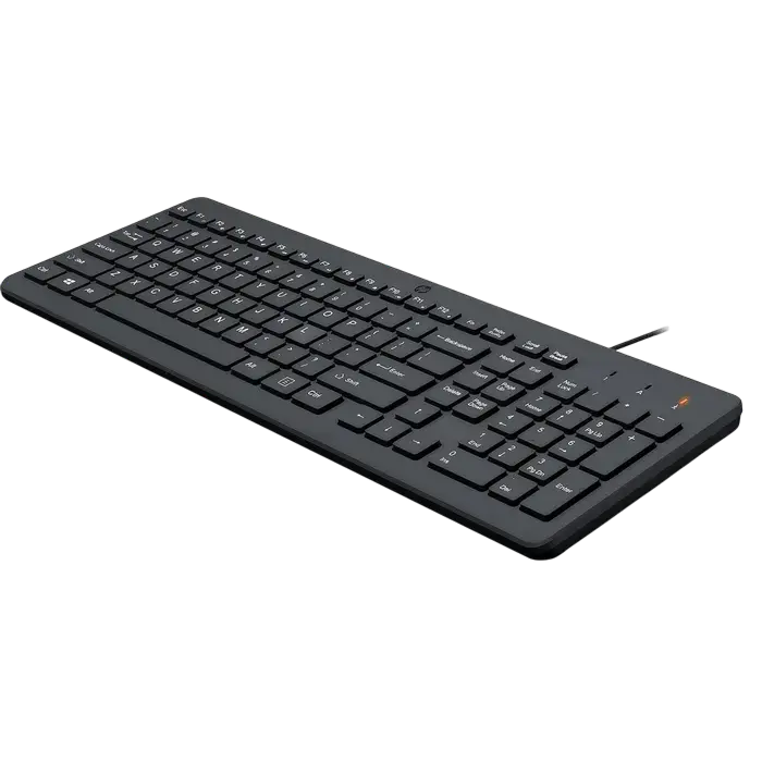 Set Tastatură + Mouse HP 150, Cu fir, Negru