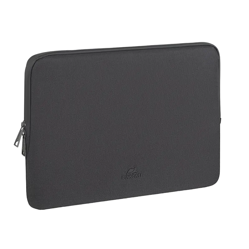 Husă pentru laptop Rivacase 8115, 15", Eco-Friendly rPET Poliester, Negru