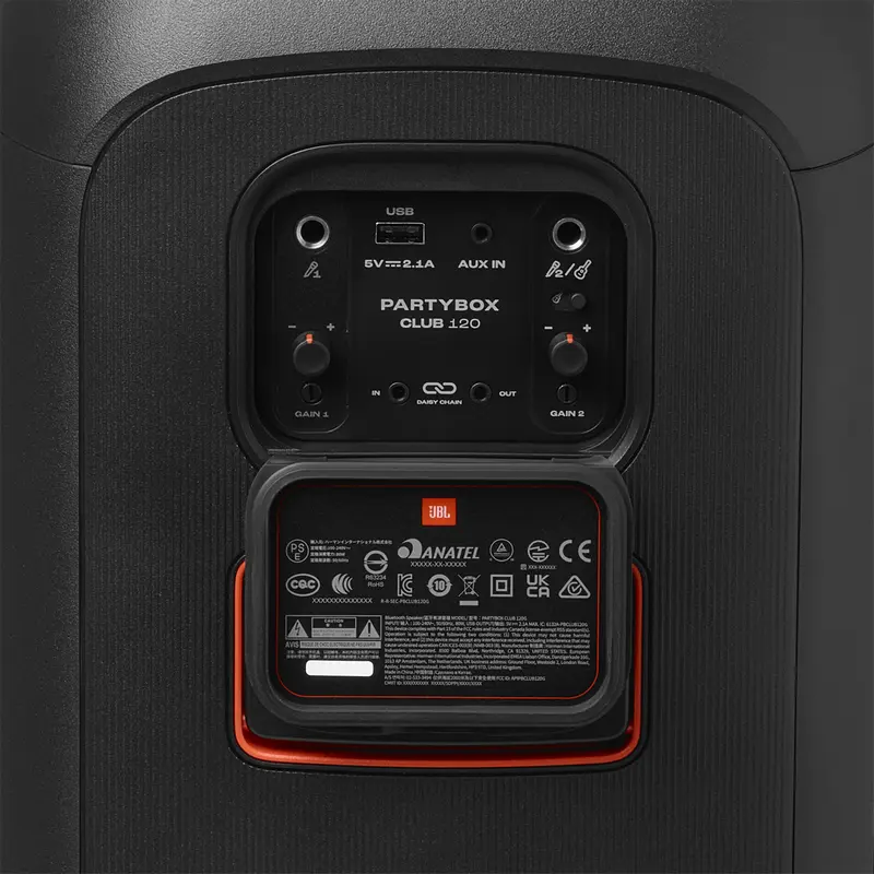 Sistem audio JBL PartyBox CLUB 120, Negru