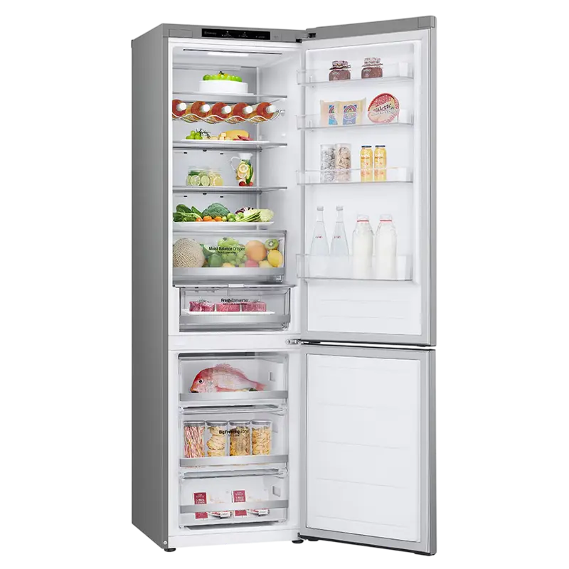 Frigider LG GBV5240DPY, Oțel inoxidabil
