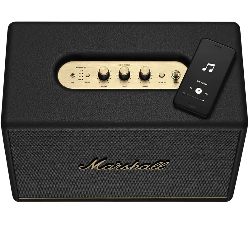 Difuzor Bluetooth Marshall Woburn III, Negru
