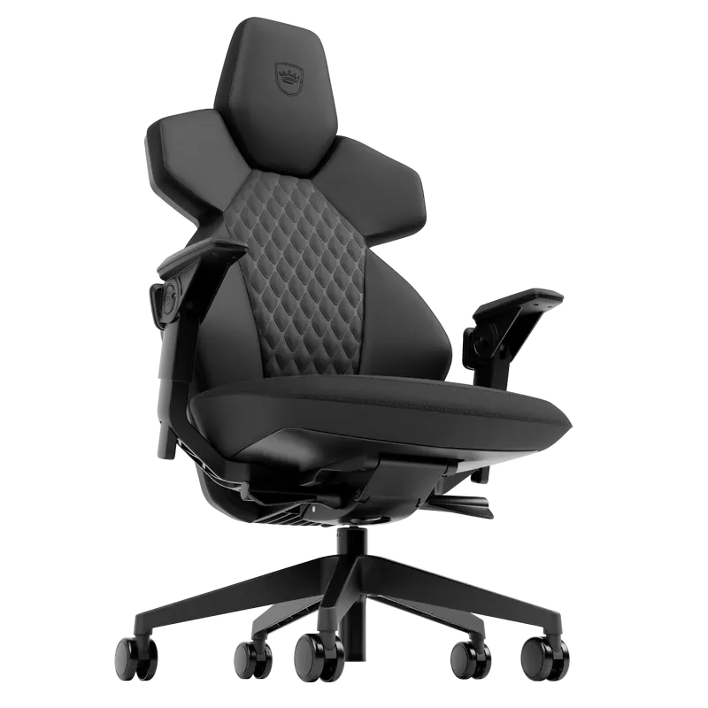 Scaun Gaming Noblechairs Dawn, PU Piele, Negru