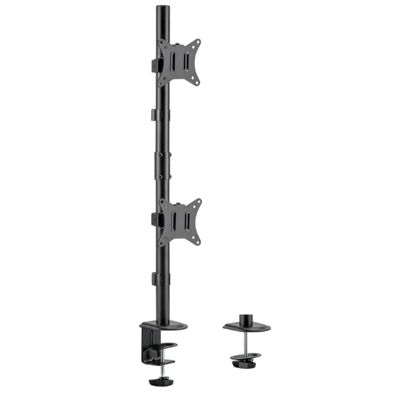 Настольный кронштейн для монитора Gembird MA-D2-02, Черный