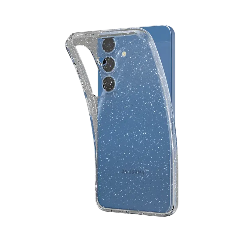 Husa Spigen Liquid Crystal pentru Samsung Galaxy S25+, Cristal Strălucitor