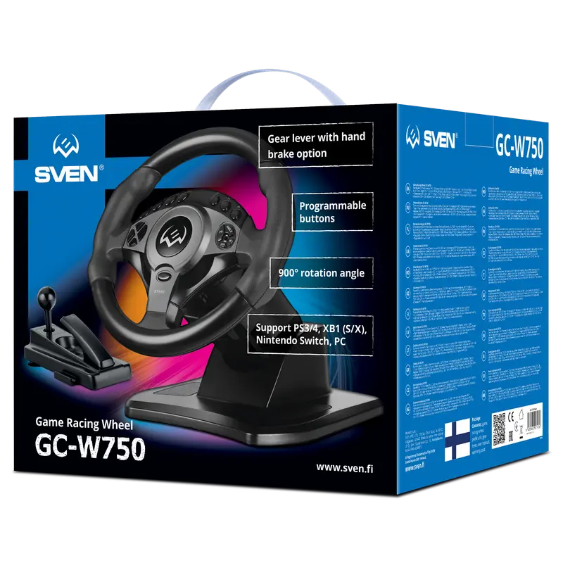 Volan Gaming SVEN GC-W750, Negru