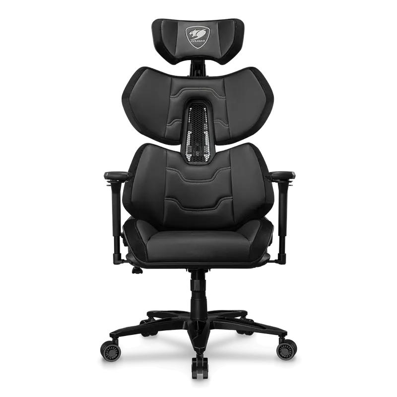 Scaun Gaming Cougar Terminator Elite, PU Piele, Negru | Argintiu