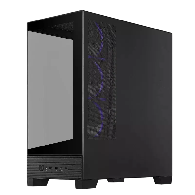 Carcasă PC ASUS A31 PLUS TG ARGB, Midi-Tower, Negru