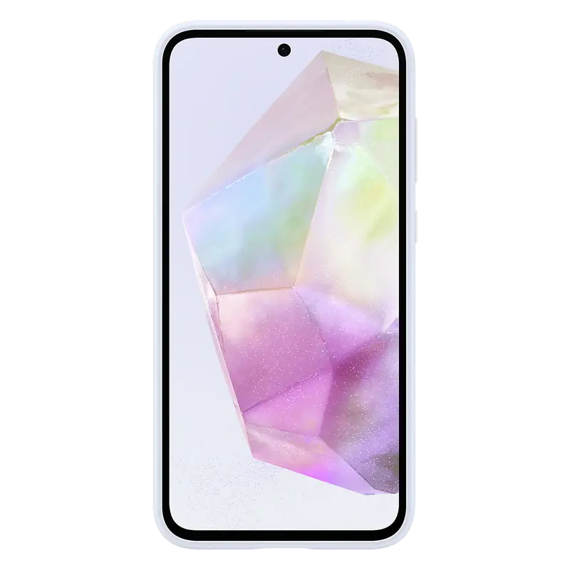 Husa Samsung Clear Case Galaxy A35, Albastru