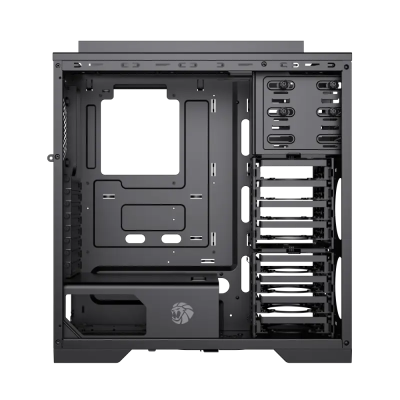 Carcasă PC Gamemax MASTER 2 BK, Full-Tower, Fără PSU, Negru