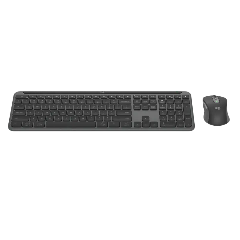 Клавиатура и мышь Logitech MK950, Беспроводное, Графитовый