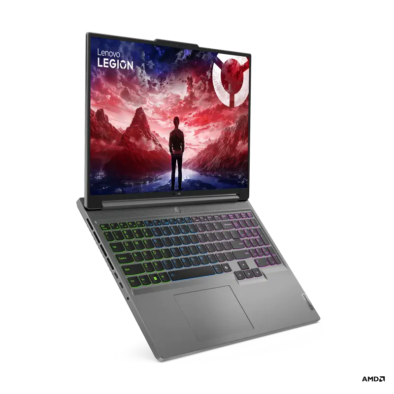 Игровой ноутбук 16" Lenovo Legion Slim 5 16AHP9, Luna Grey, AMD Ryzen 7 8845HS, 16Гб/512Гб, Без ОС