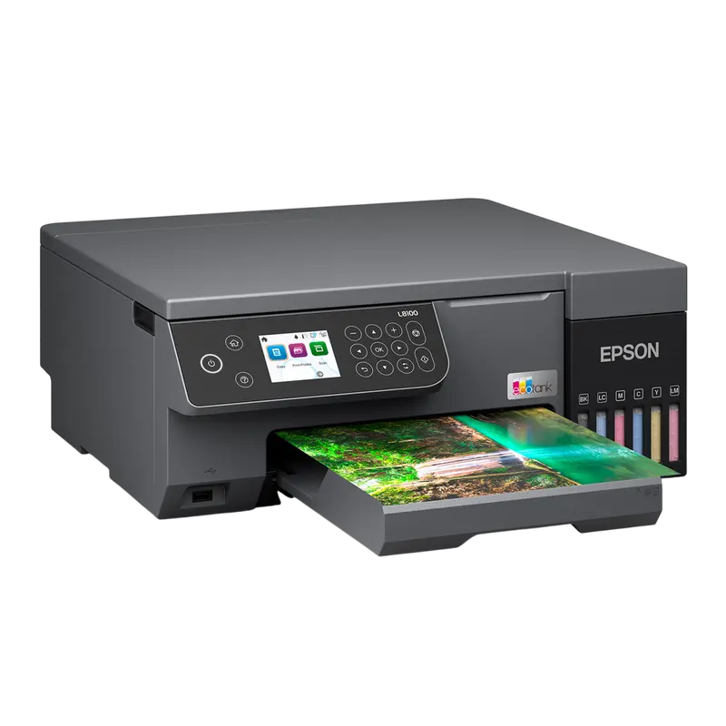 MFP Epson EcoTank L8100, Negru