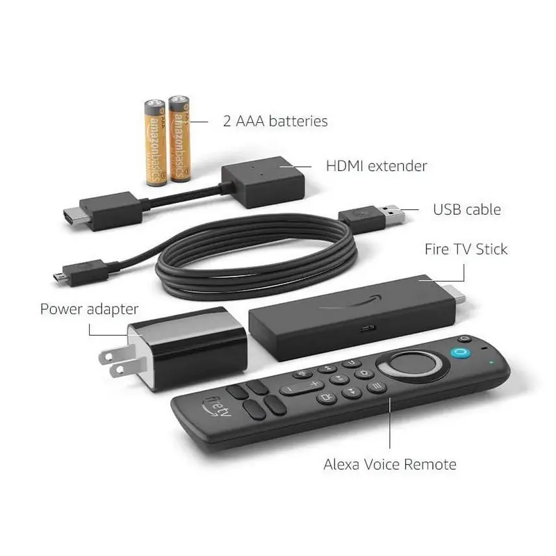 Stick TV Amazon Fire TV Stick HD (generația a 3-a) 2024, Negru