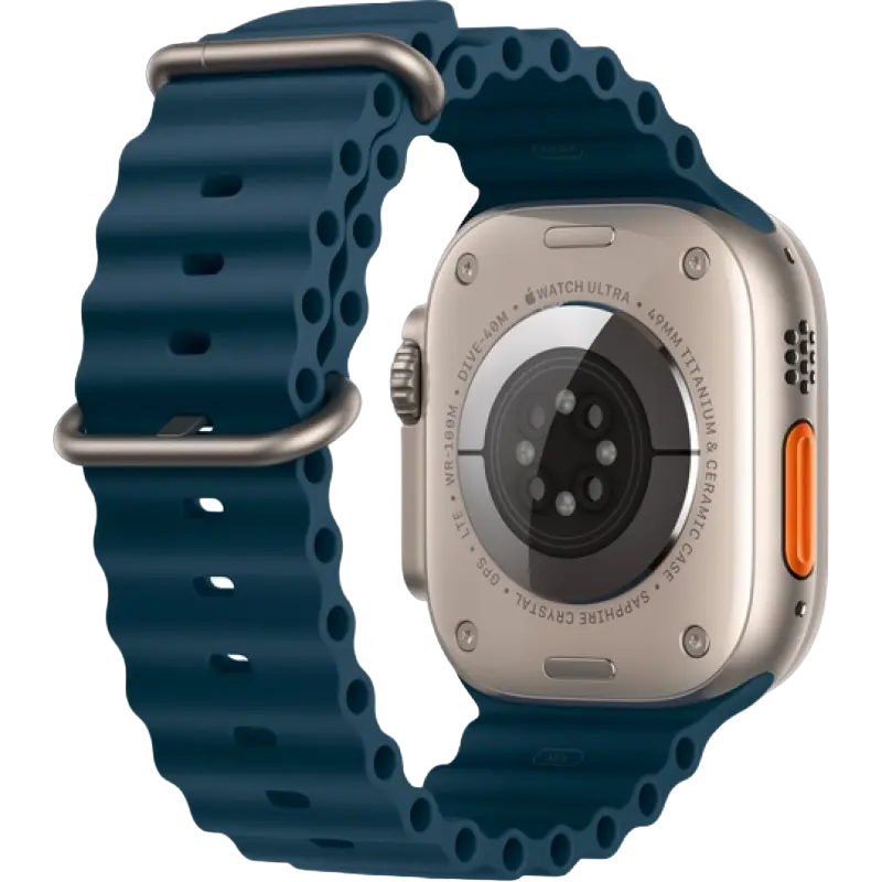 Ceasuri inteligente Apple Watch Ultra 2, 49mm, Titan | Ocean albastru