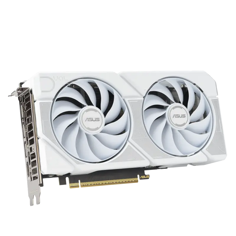 Placă video ASUS DUAL-RTX5060TI-O16G-WHITE, 16GB GDDR7 128bit