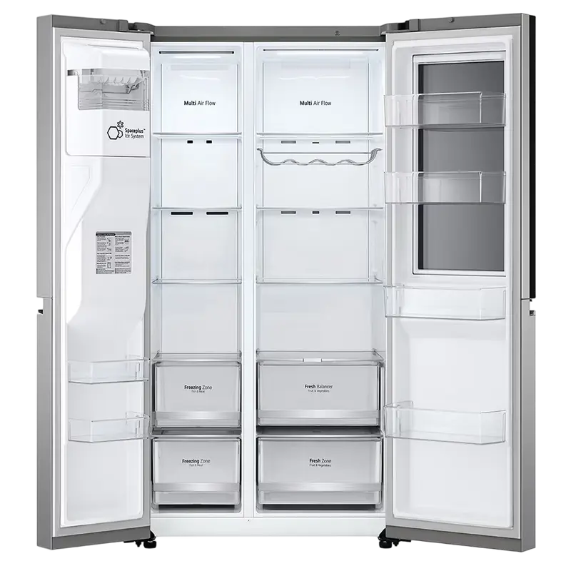 Холодильник LG GSXV80PZLE, InstaView Door-in-Door™, Серебристый