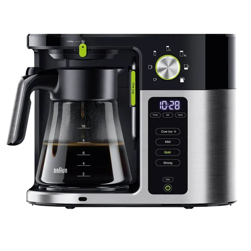 Cafetiera cu picurare Braun KF 9050 BK, 1750W, Negru