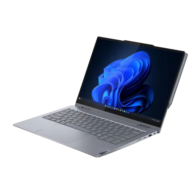 Ноутбук для бизнеса 14" Lenovo ThinkBook 14 2-in-1 G5 IAU, Luna Grey, Intel Core Ultra 7 255U, 16Гб/1024Гб, Без ОС