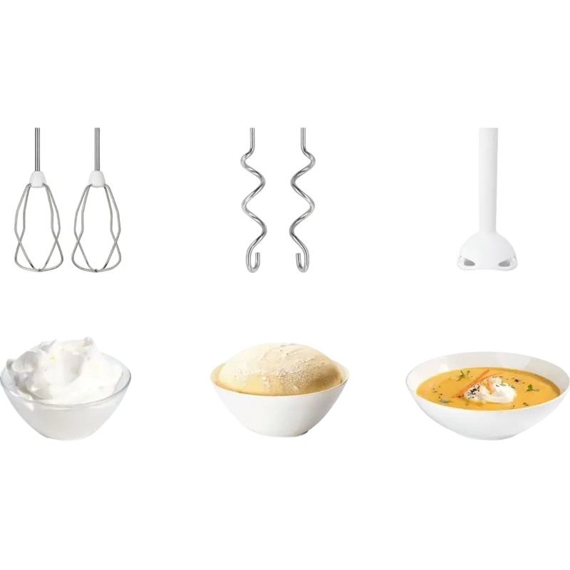 Mixer Manual Bosch ErgoMixx MFQ36440, Alb | Gri