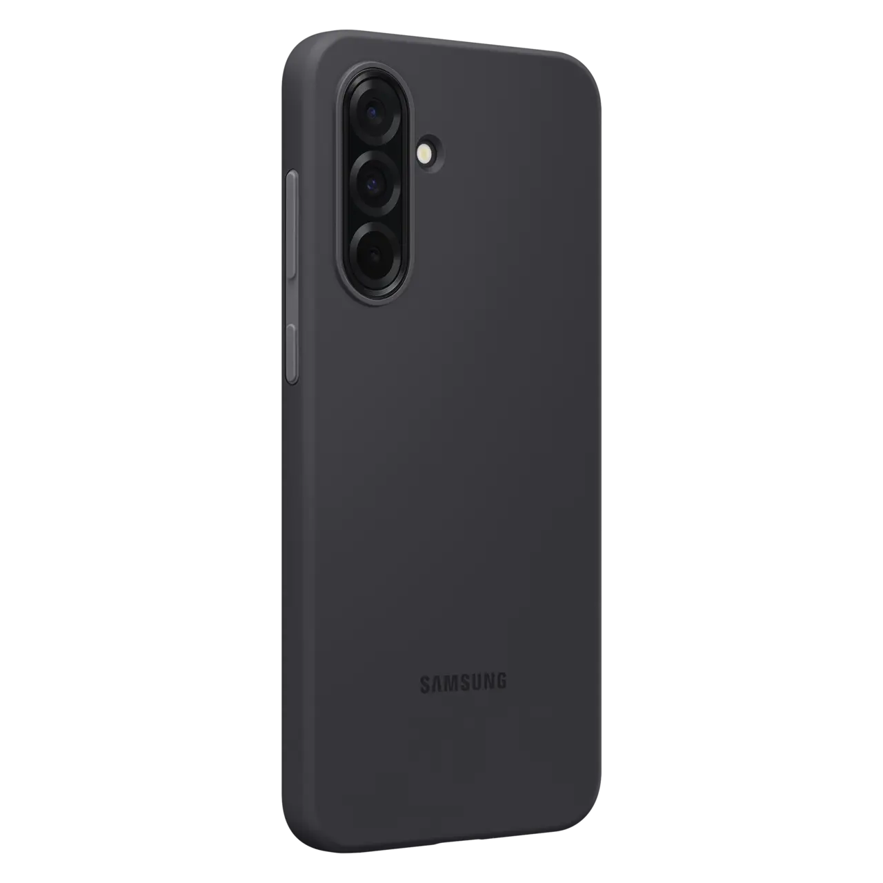 Husă Samsung Silicone Cover pentru Galaxy A36, Negru
