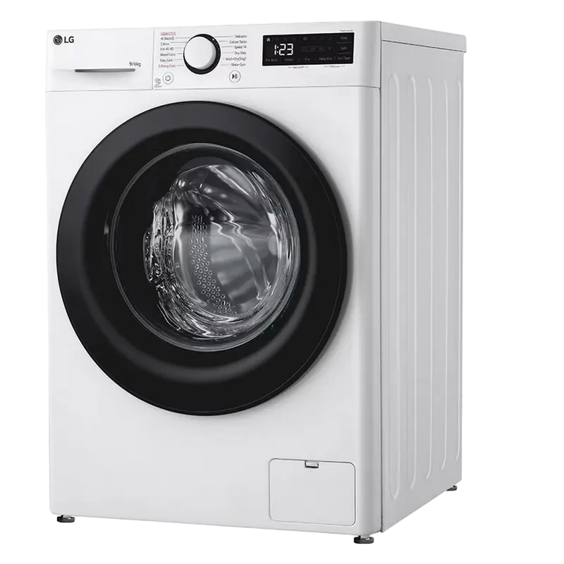 Mașină de spălat și uscat LG F4DR509SBW, 9kg, Alb