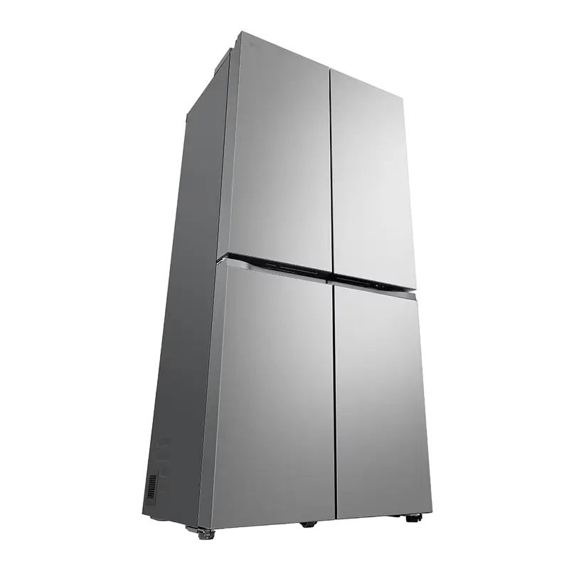 Холодильник LG GMB860PYDE, DoorCooling+, Серебристый