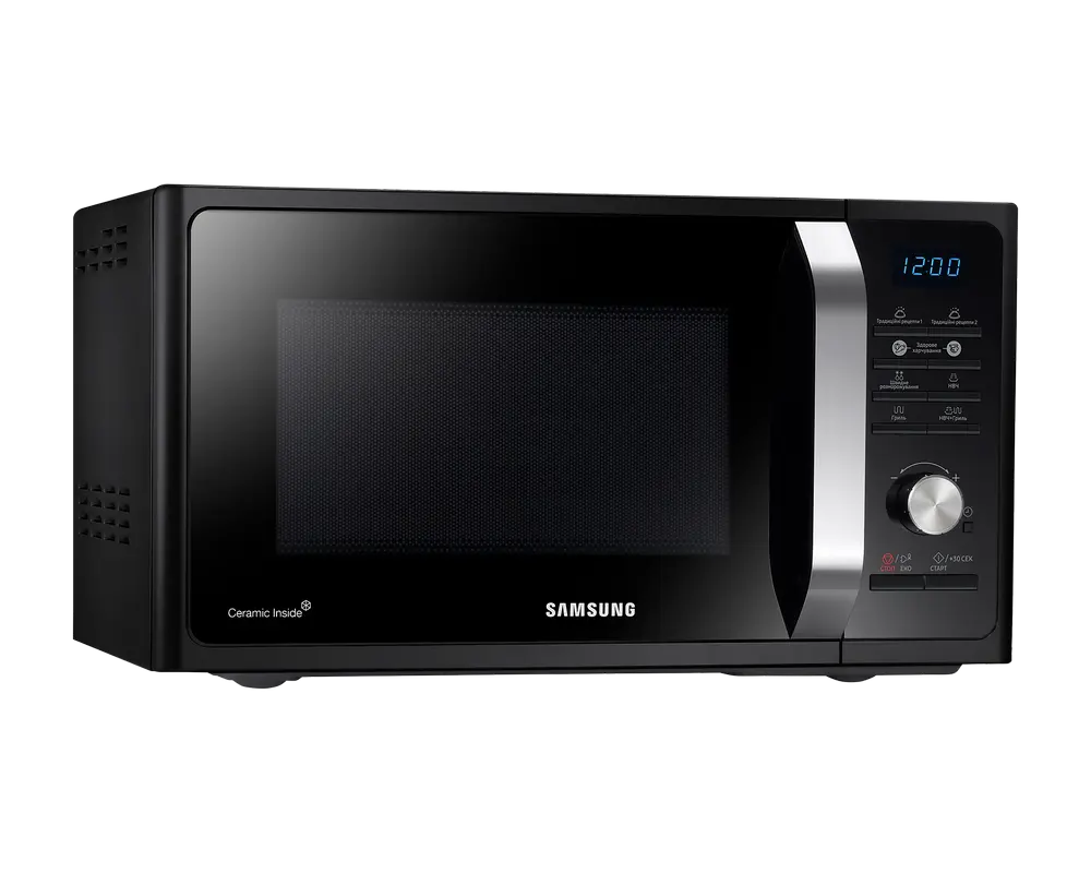 Cuptor cu microunde Samsung MG23F301TAK/OL, Negru