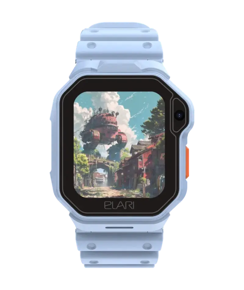 Ceasuri pentru copii Elari KidPhone Techno 4G, 44mm, Albastru