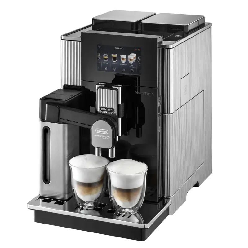 Aparat de cafea DeLonghi EPAM 960.75 GLM, Argintiu | Negru