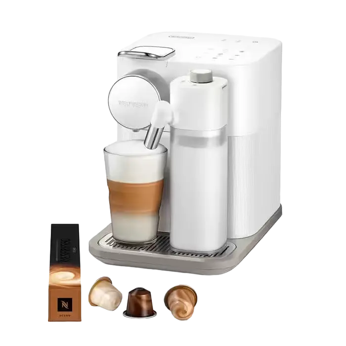 Cafetieră cu capsule DeLonghi EN640.W, 1400W, Alb