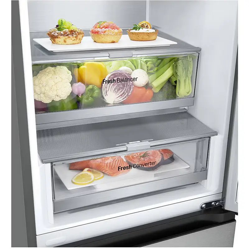 Frigider LG GBV7280DMB, Argintiu