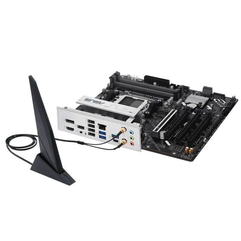 Placă de bază ASUS B850M MAX GAMING WIFI, AM5, AMD B850, Micro-ATX