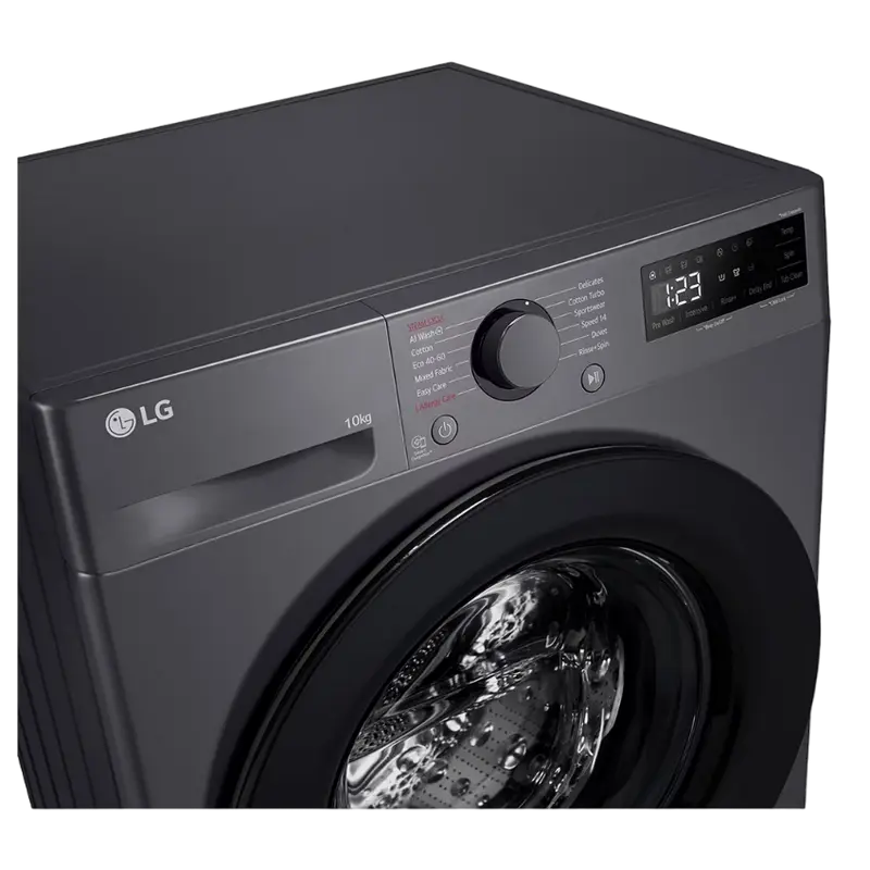 Mașină de spălat LG F4WR510SBM, 10kg, Negru