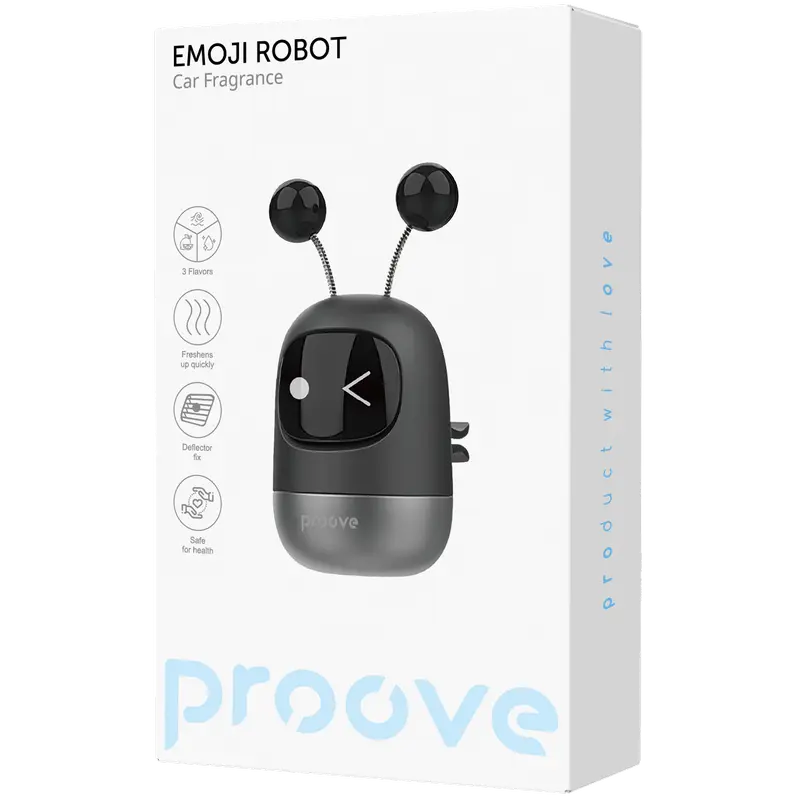Odorizant Auto Car Fragrance Proove Emoji Robot Playful