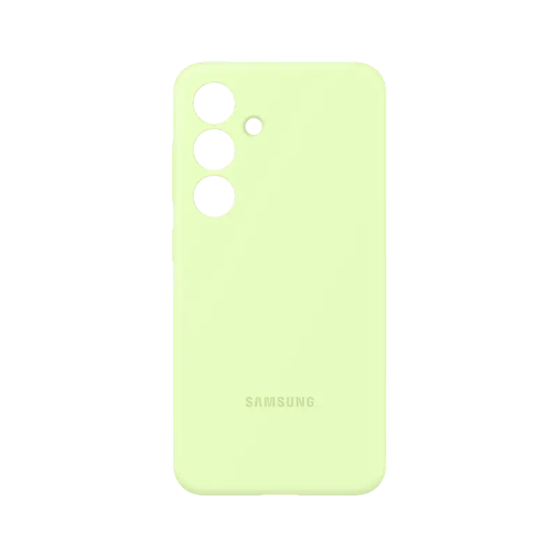 Husa Samsung Silicone Cover Galaxy S24, Verde deschis
