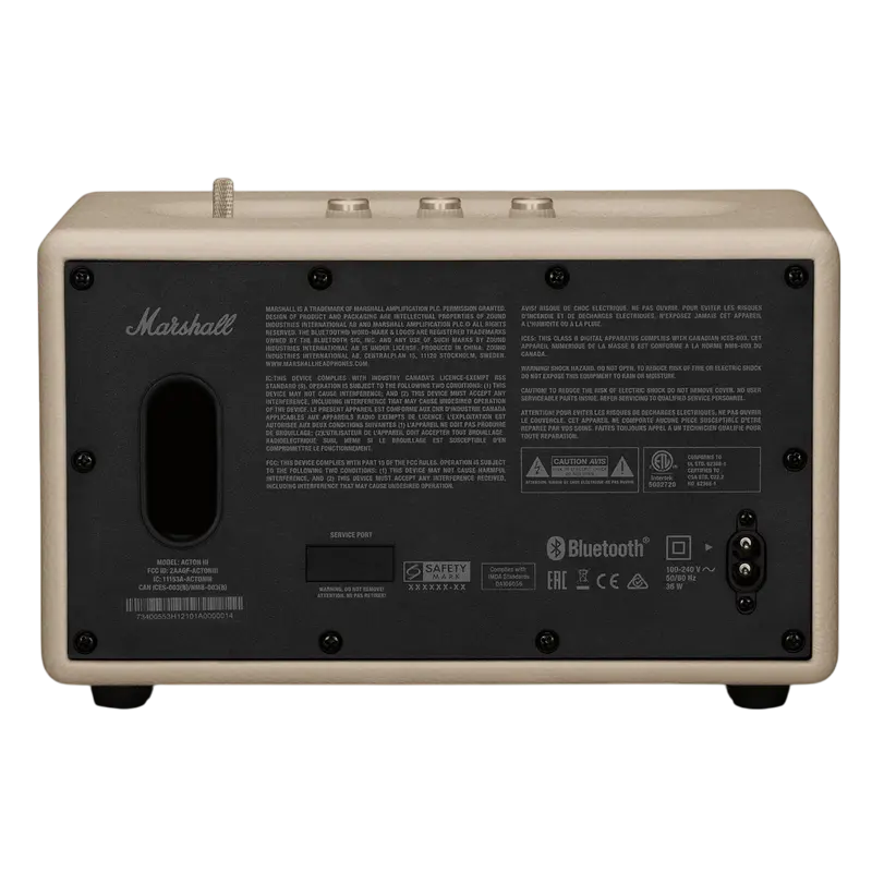 Difuzor Bluetooth Marshall Acton III, Cream