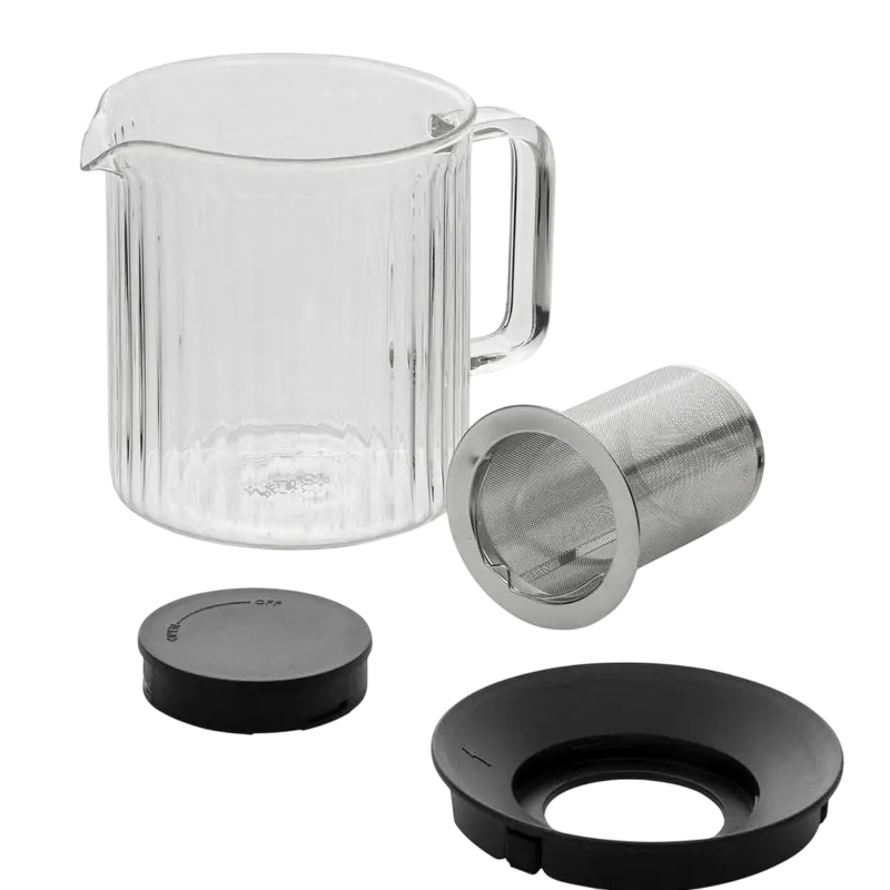 Ceainic cu infuzor RESTO 90517, 1L, Negru