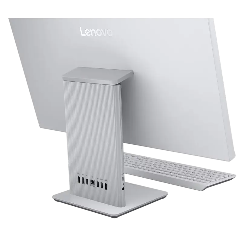 Computer All-in-One Lenovo IdeaCentre AIO 27ARR9, 27", AMD Ryzen 3 7335U, 8GB/512GB, Fără SO, Cloud Grey