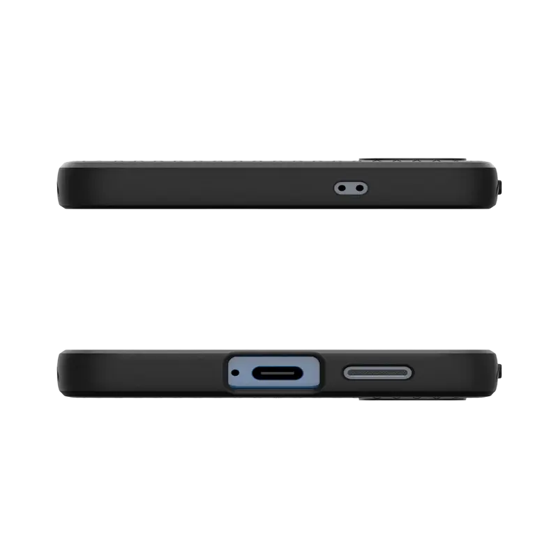 Husa Spigen Liquid Air pentru Samsung Galaxy S25+, Negru mat