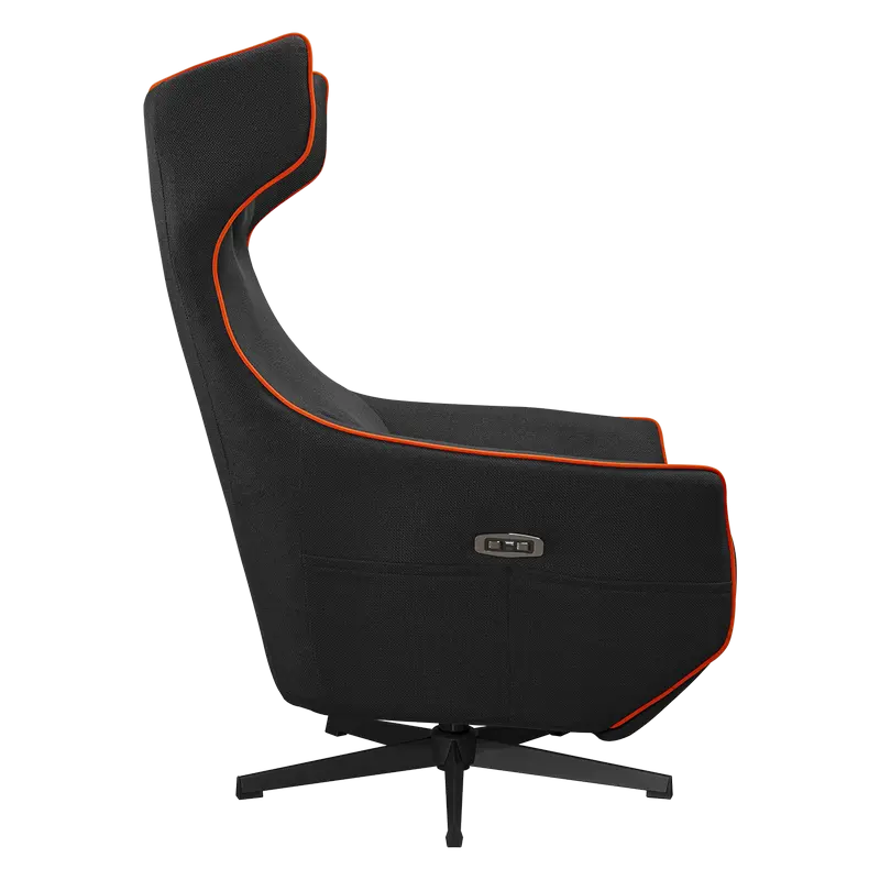 Scaun Gaming Cougar Magus, Imitație de in, Negru | Portocaliu
