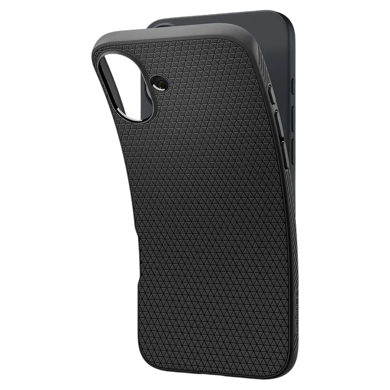 Husă Spigen iPhone 16 Plus Liquid Air, Negru mat