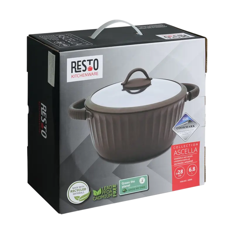 Cratiță RESTO 94005, 6.8L, Cafeniu