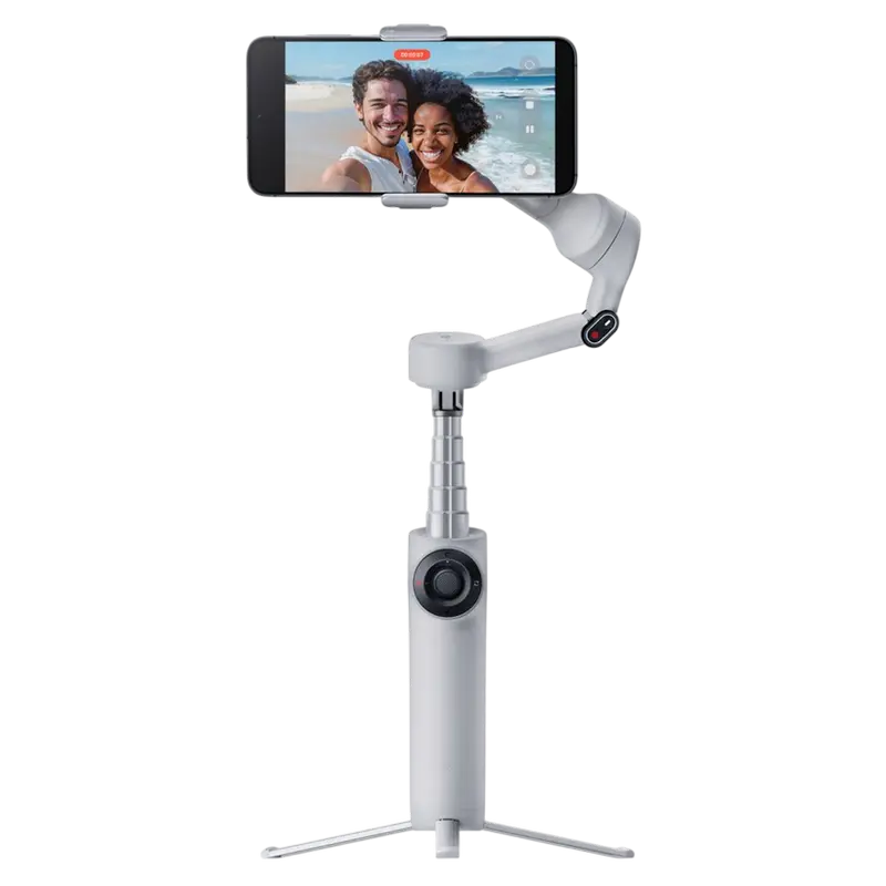 Pachet stick selfie Insta360 Flow 2 cu tracker AI, gri