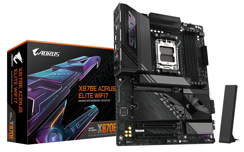 Cumpara  Plăci de bază - Placa de bază Gigabyte X870E A ELITE WIFI7, A..