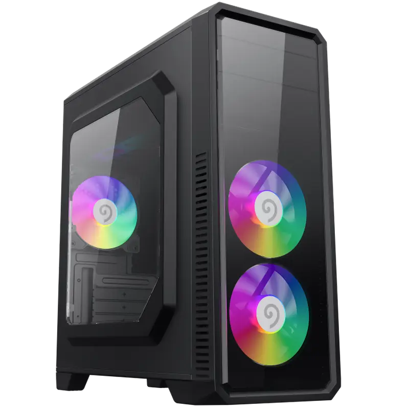 Carcasă PC Gamemax G561-BK, Midi-Tower, Fără ..