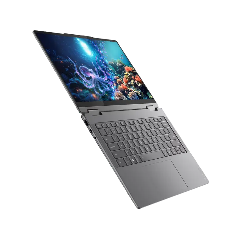 Laptop 14" Lenovo Yoga 7 2-in-1 14ILL10, Luna Grey, Intel Core Ultra 7 256V, 16GB/1024GB, Fără SO