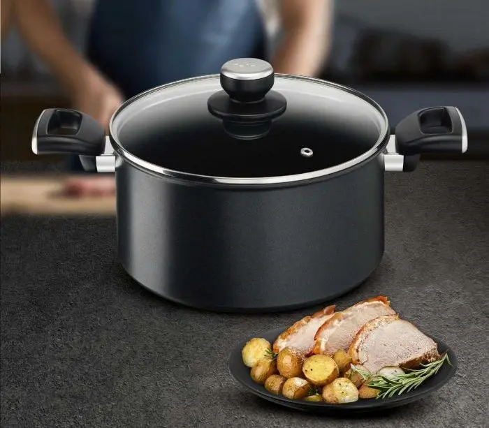Cratiță Tefal G2554672, 5,2L, Negru