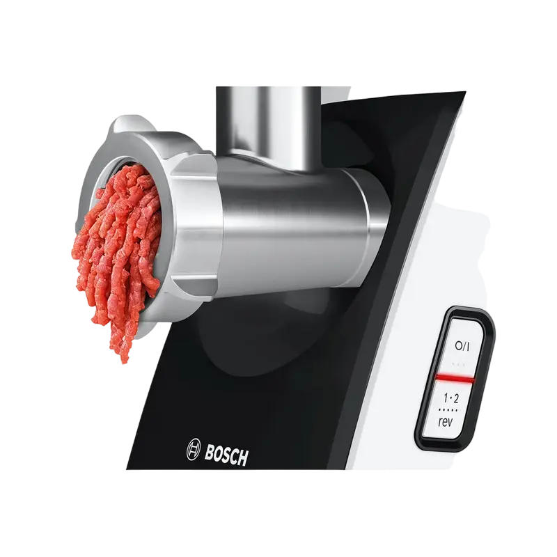 Mașină de tocat carne Bosch MFW3X14W, Alb